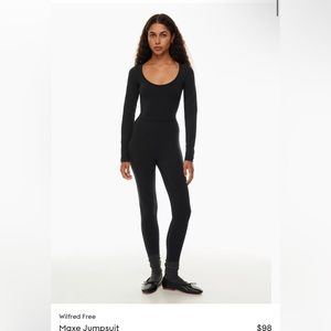 Wilfred Free Maxe jumpsuit Aritzia XL